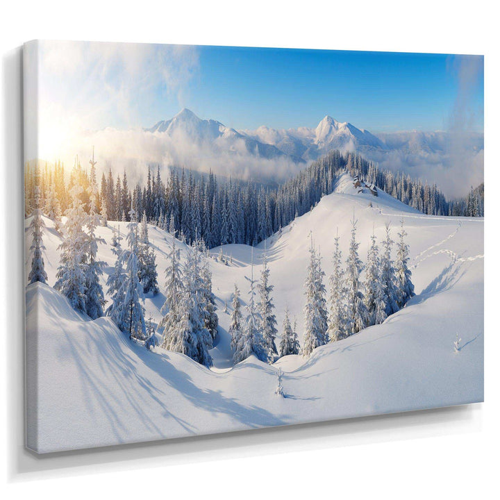Winter Mountains Panorama