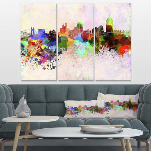 Cincinnati Skyline Multi-Panels