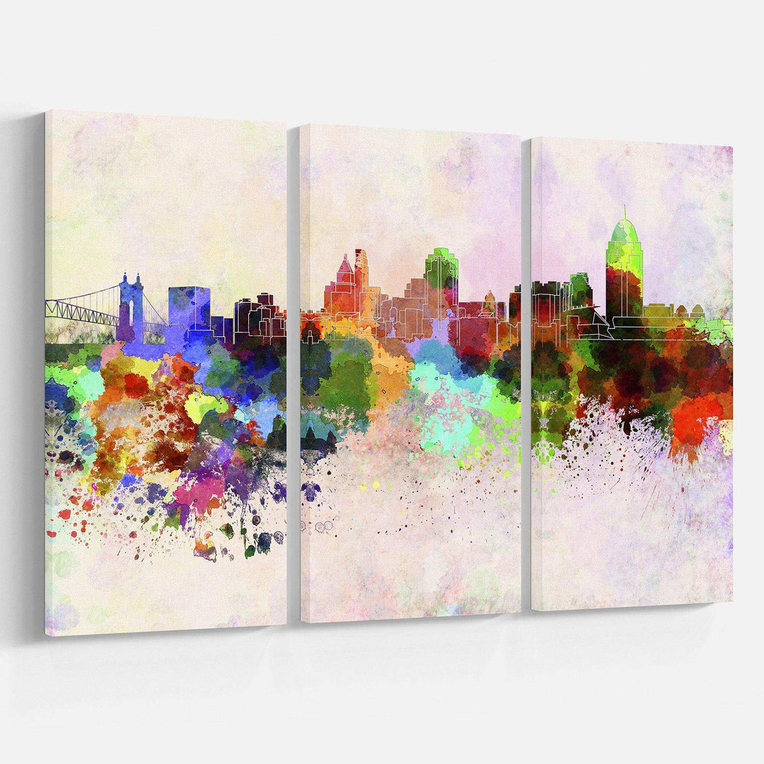 Cincinnati Skyline Multi-Panels