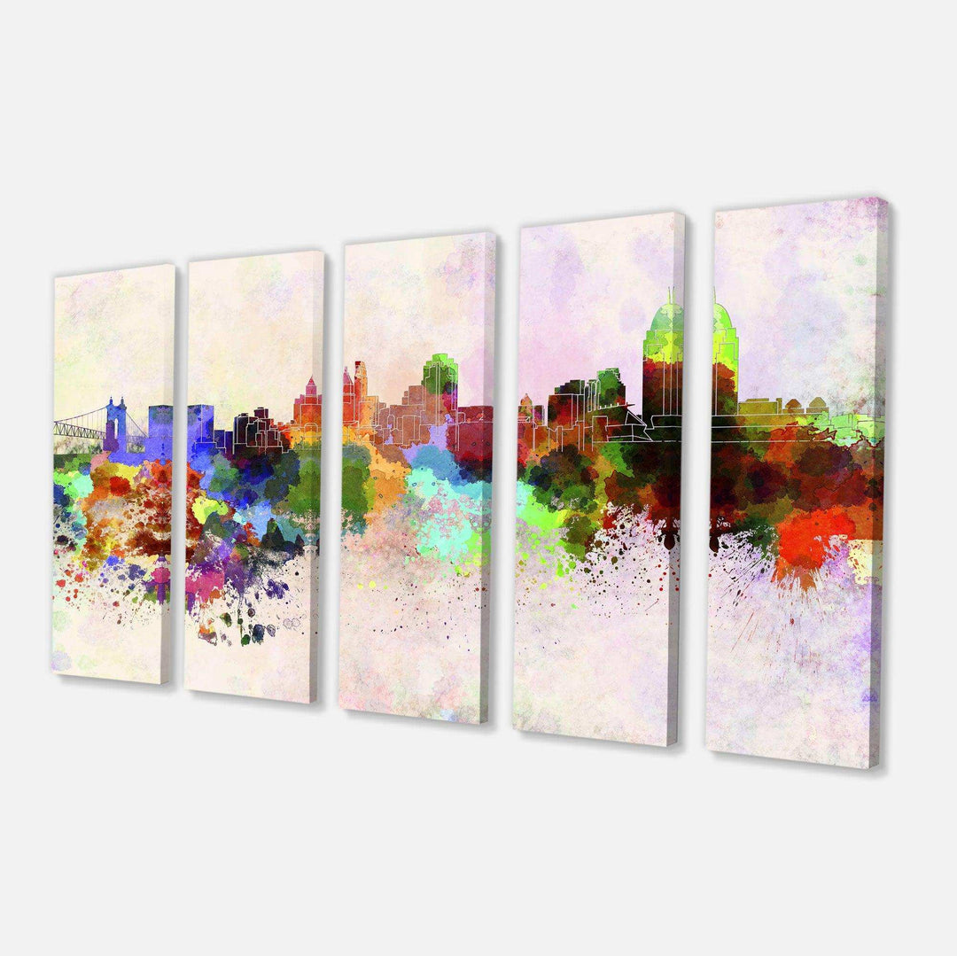 Cincinnati Skyline Multi-Panels