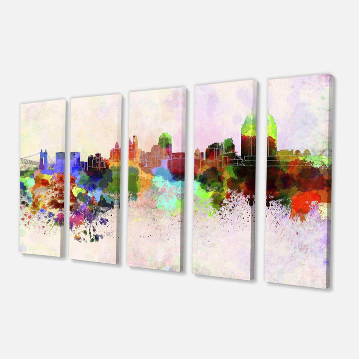 Cincinnati Skyline Multi-Panels