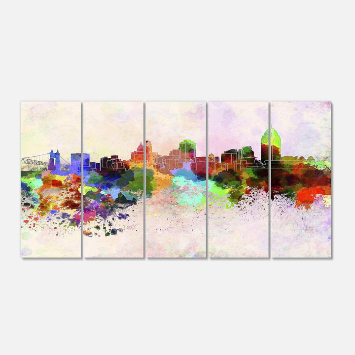 Cincinnati Skyline Multi-Panels