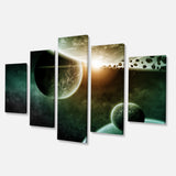 Space Planet Multi-Panels