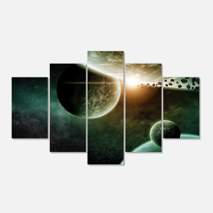 Space Planet Multi-Panels
