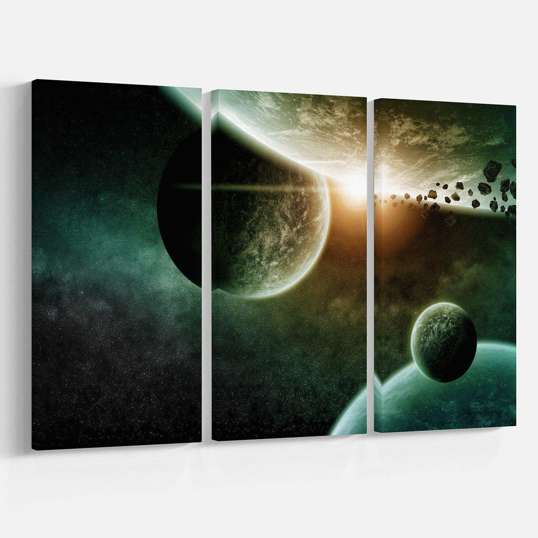 Space Planet Multi-Panels