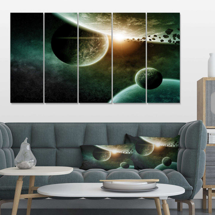 Space Planet Multi-Panels