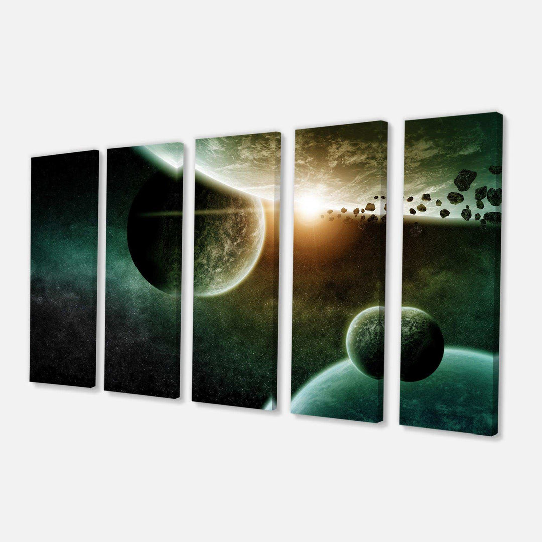 Space Planet Multi-Panels