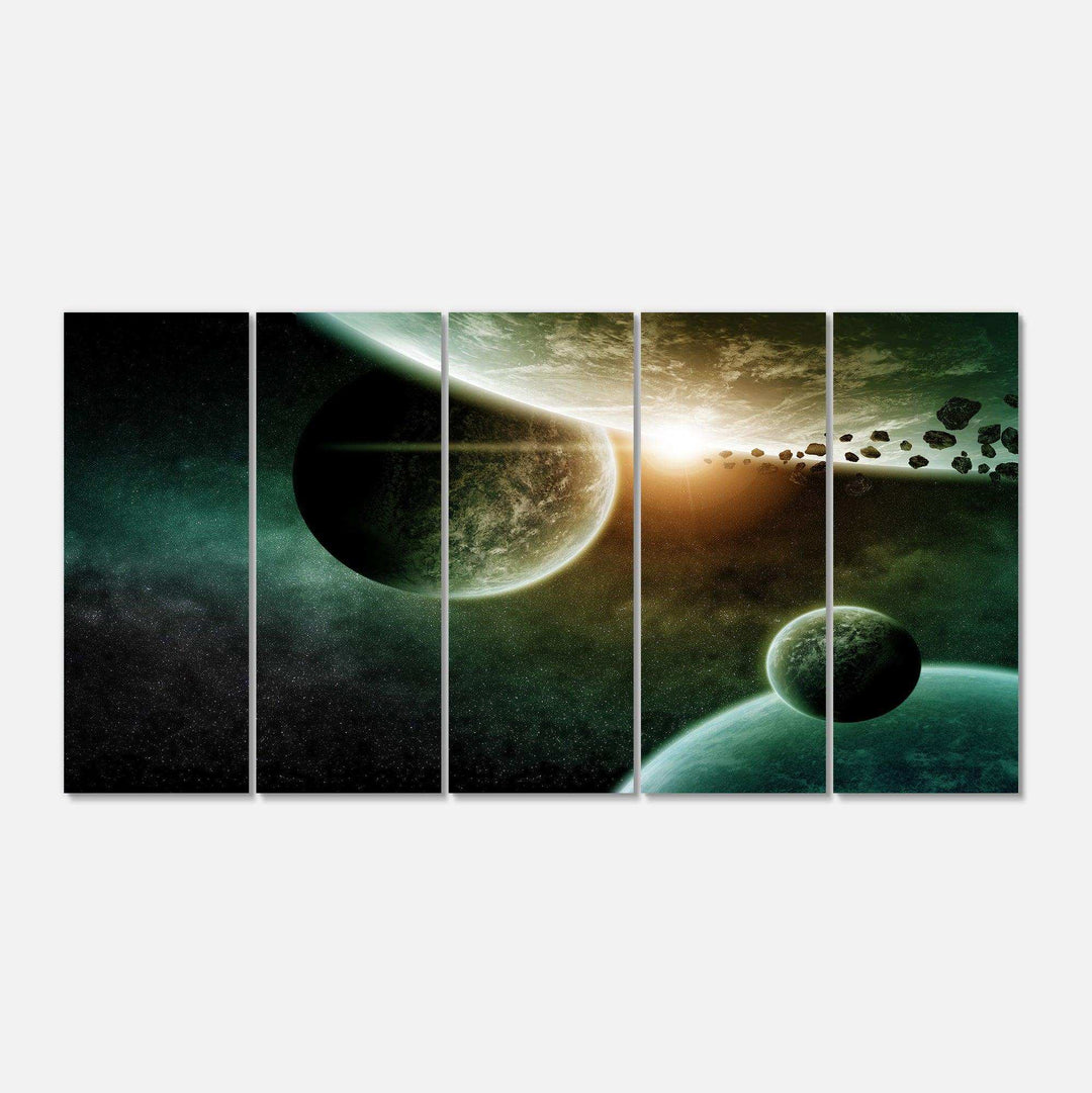 Space Planet Multi-Panels