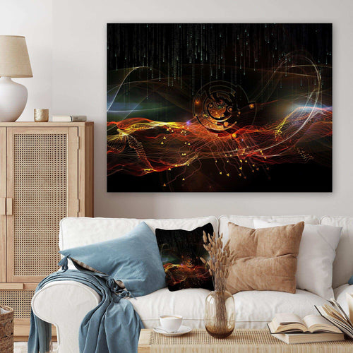 Composition of Elements - Modern Bedroom Wall Art