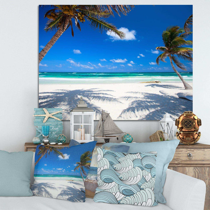Coconut Palms at Beach