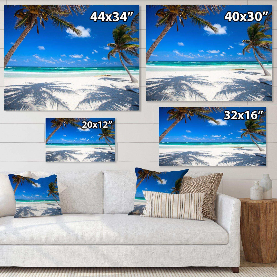 Coconut Palms at Beach