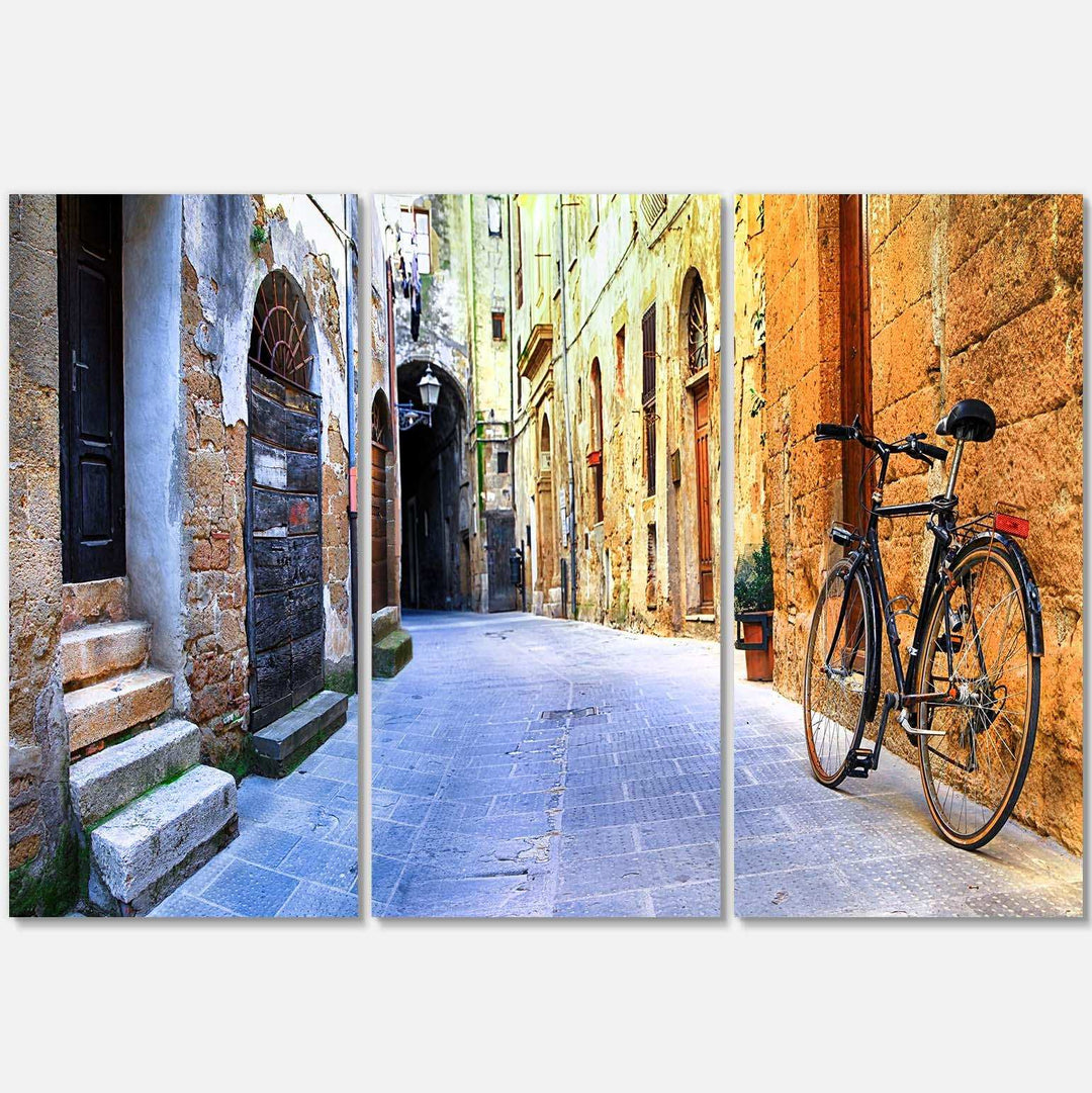 Pictorial Street of Old Italy Multi-Panels