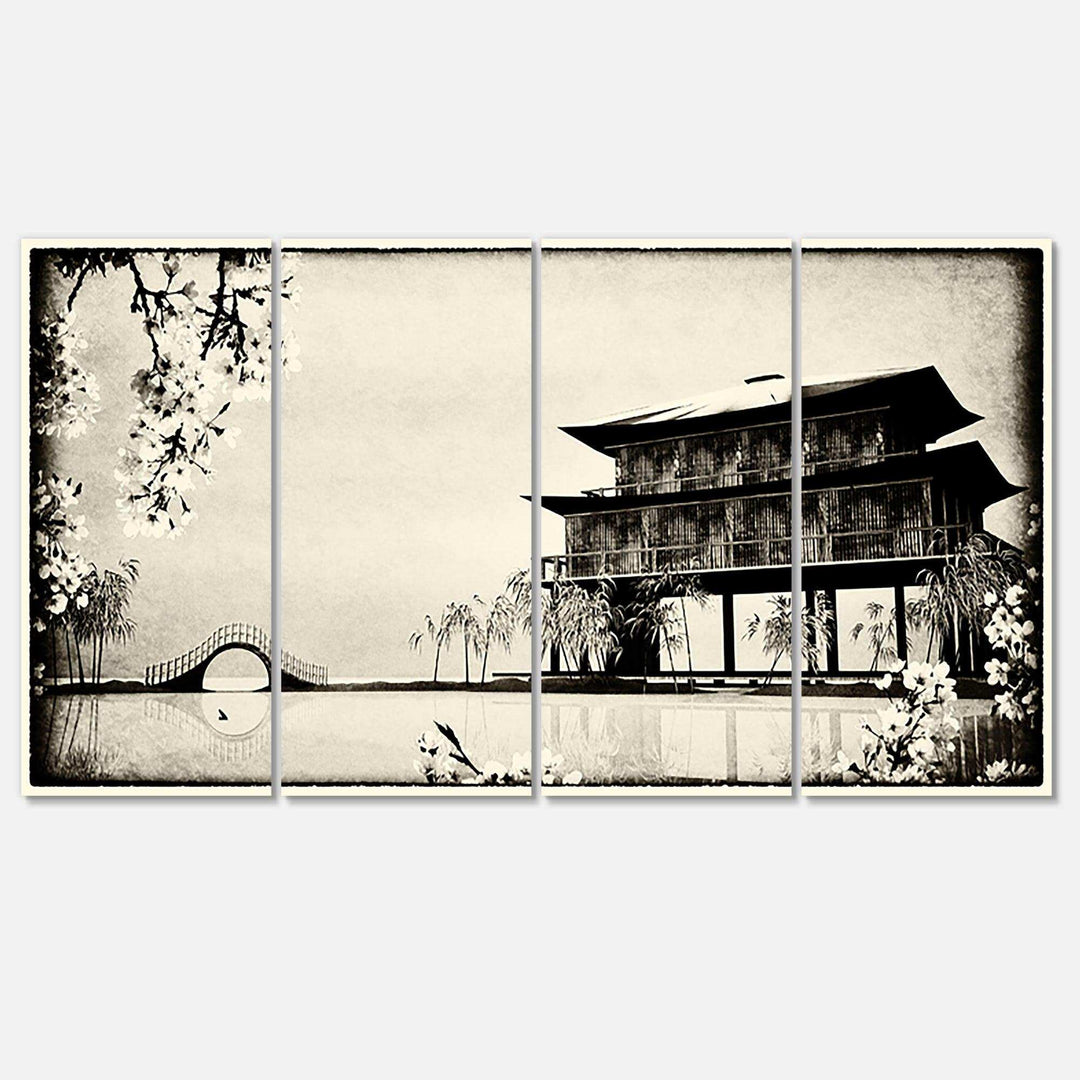 Chinese Ink Painting Multi-Panels