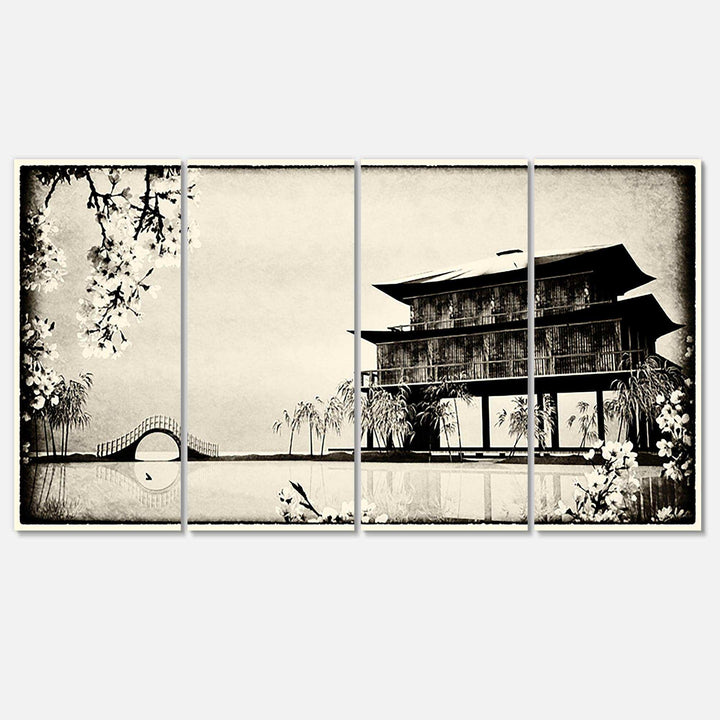 Chinese Ink Painting Multi-Panels