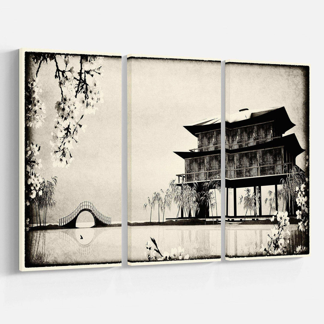 Chinese Ink Painting Multi-Panels