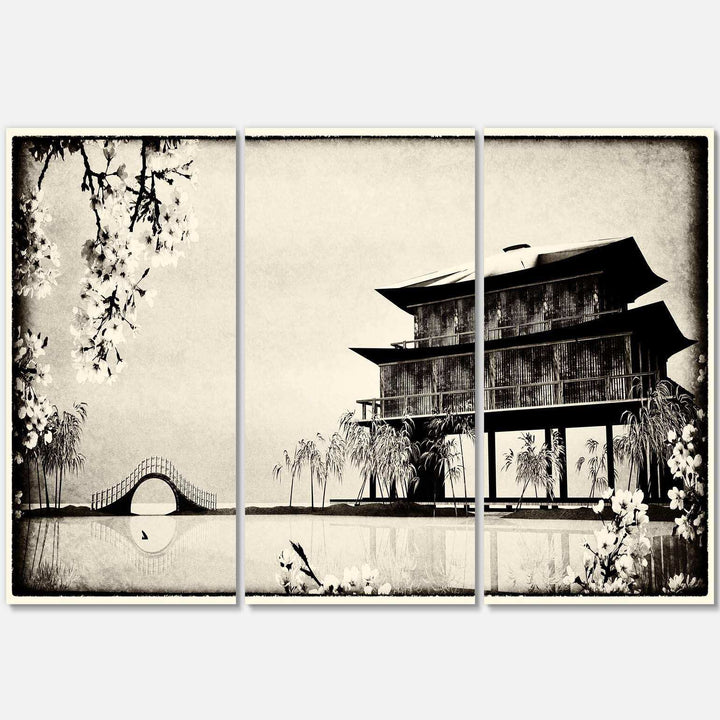 Chinese Ink Painting Multi-Panels