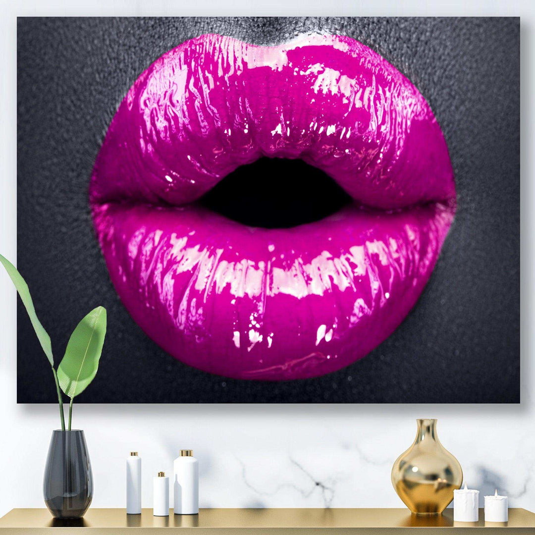 Purple Lip Makeup