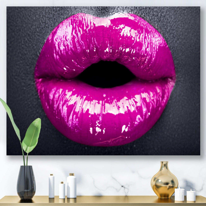 Purple Lip Makeup