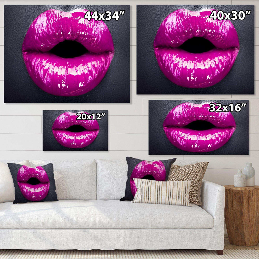 Purple Lip Makeup