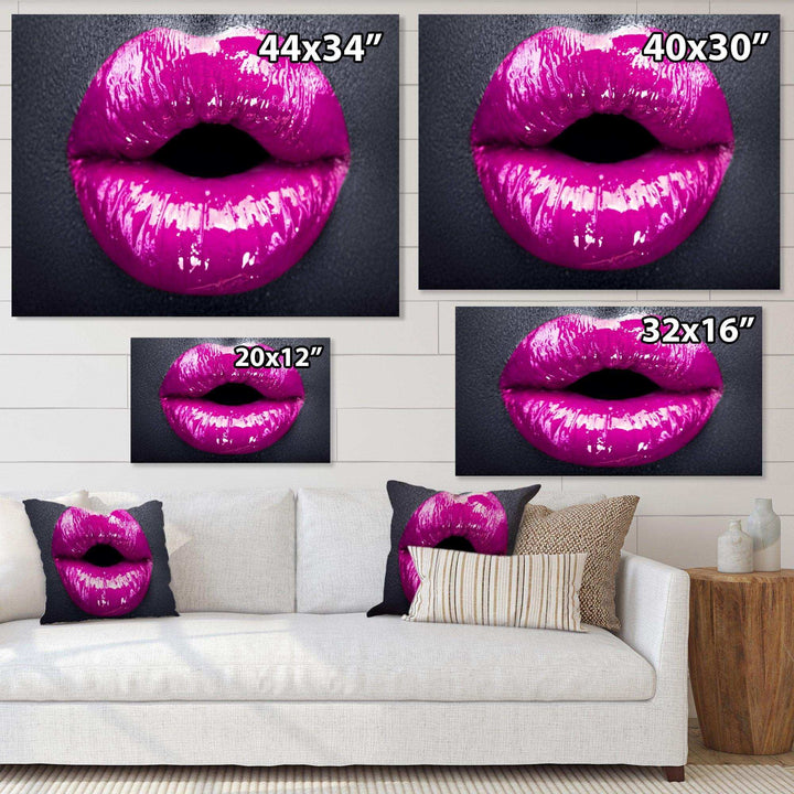 Purple Lip Makeup