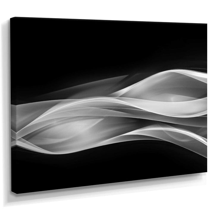 Glittering Silver Pattern - Modern Canvas Wall Art