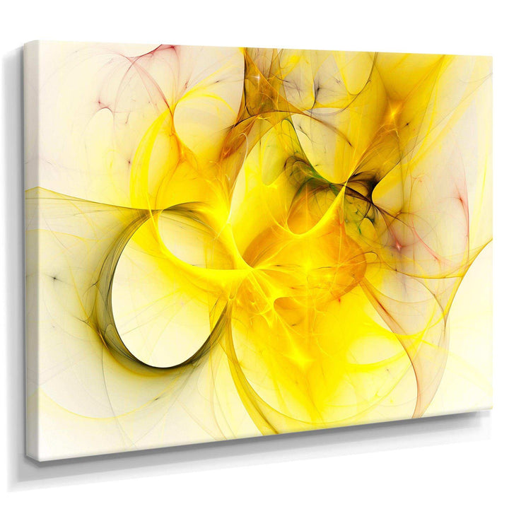 Light Yellow Nebula Star - Modern Wall Art Prints