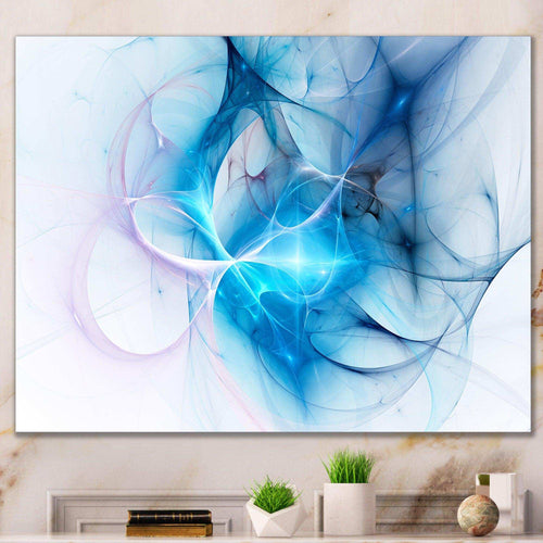 Blue Nebula Star - Modern Bedroom Wall Art