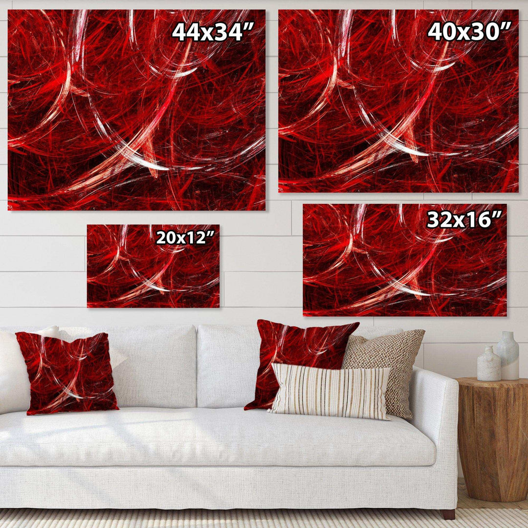 Swirling Clouds - Modern Bedroom Wall Art
