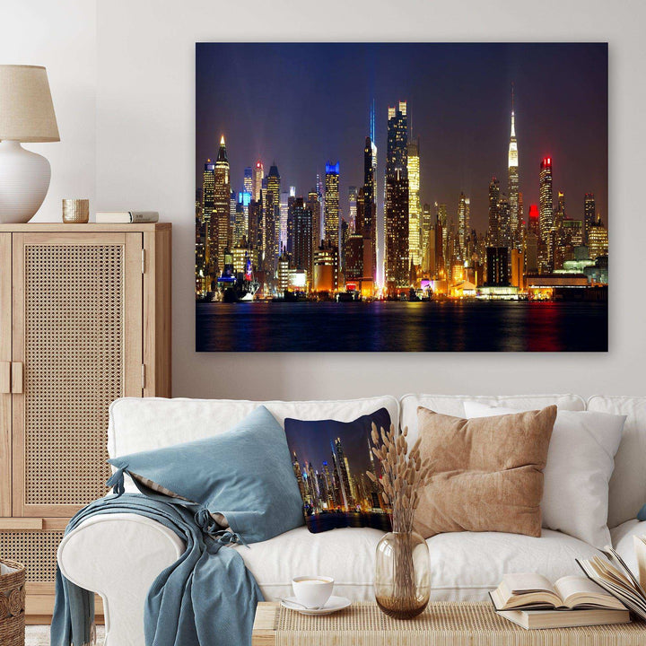 New York Skyline at Night