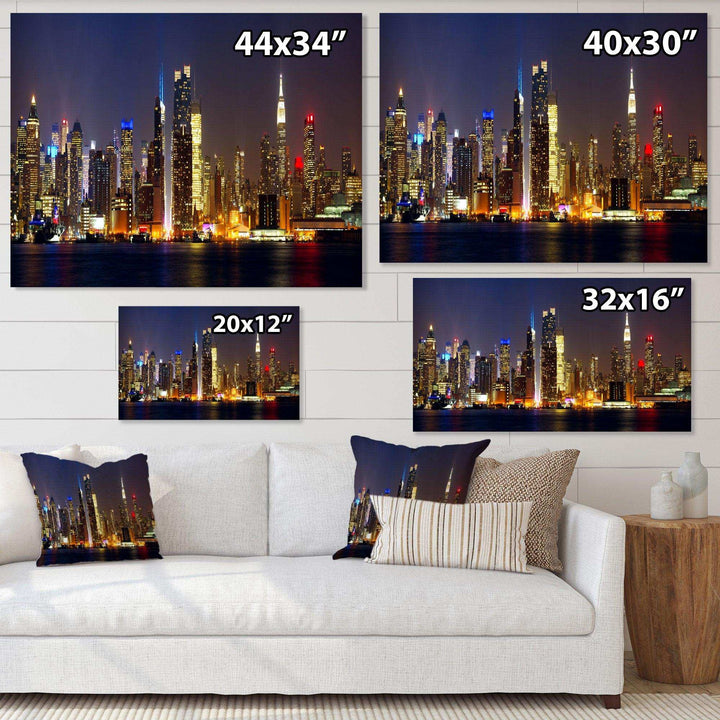 New York Skyline at Night