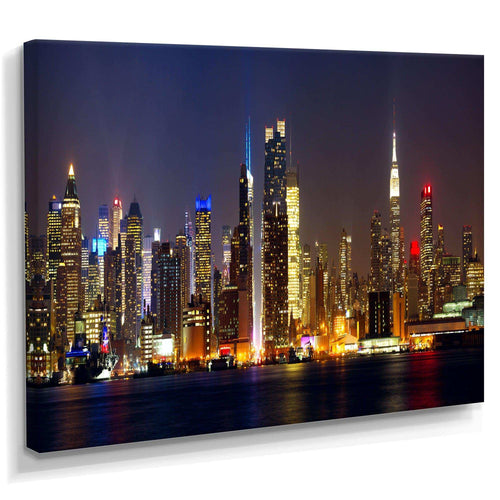 New York Skyline at Night