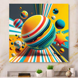 Pop Art Colorful Spheres V