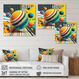 Pop Art Colorful Spheres V