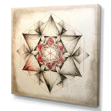 Sacred Geometry In Vintage Color Tones III