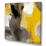 Mustard Yellow And Vivid Gray II