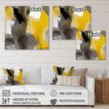 Mustard Yellow And Vivid Gray II