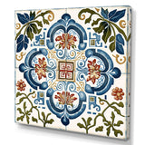 Mediterranean Tiles In Retro Blue I