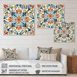 Mediterranean Tiles In Retro Blue III