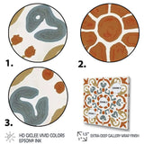 Moroccoan Tiles In Earth Tones V