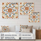 Moroccoan Tiles In Earth Tones V