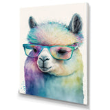 Cool Alpaca With Sunglasses Watercolour I