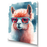 Cool Alpaca With Sunglasses Watercolour II