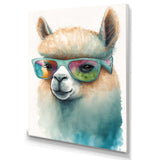 Cool Alpaca With Sunglasses Watercolour III