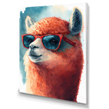 Cool Alpaca With Sunglasses Watercolour V