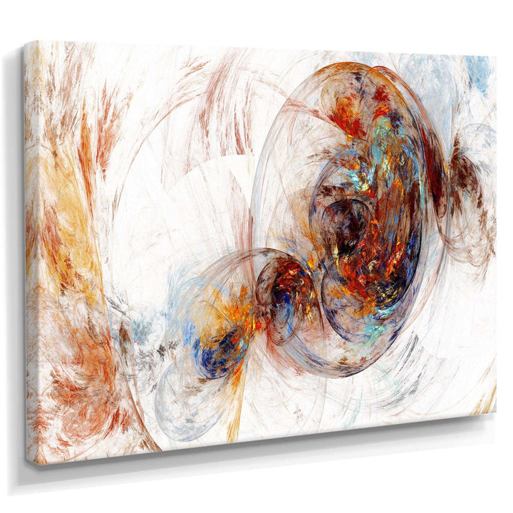 Colored Smoke Brown - Modern Bedroom Wall Art