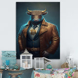 Fancy Bitcoin Bull With Bitcoin Chain II