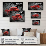 Red Deepsea Crab In Red And Black I