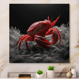 Red Deepsea Crab In Red And Black VI