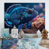 Beautiful Mandarin Fish In Shades Of Blue III