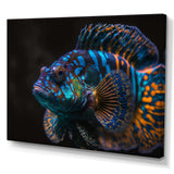 Beautiful Mandarin Fish In Shades Of Blue VII